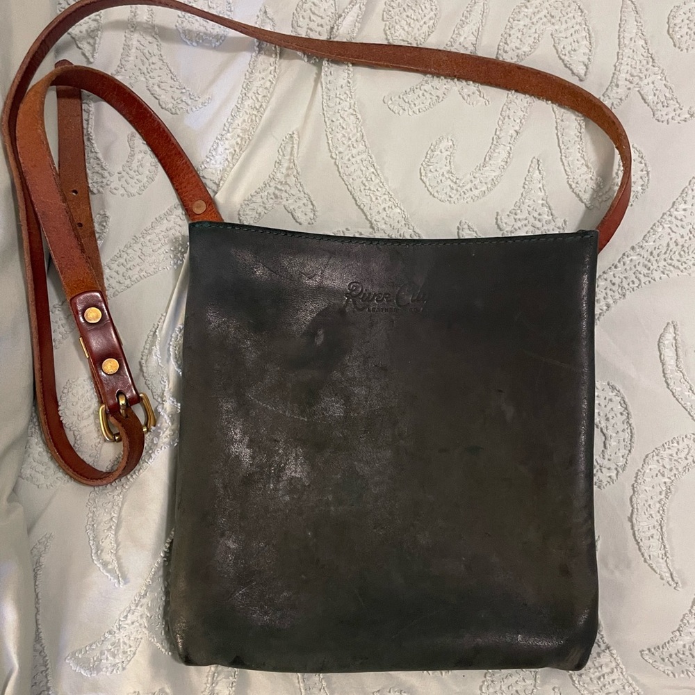 River City Leather Crossbody Bag